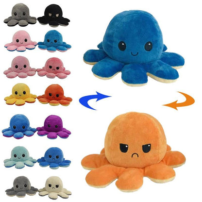Reversible Octopus Plush Toy